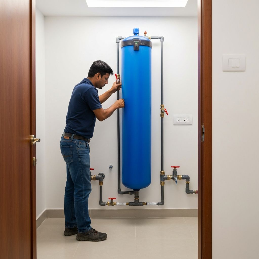 FRP Filter Installation — Residential